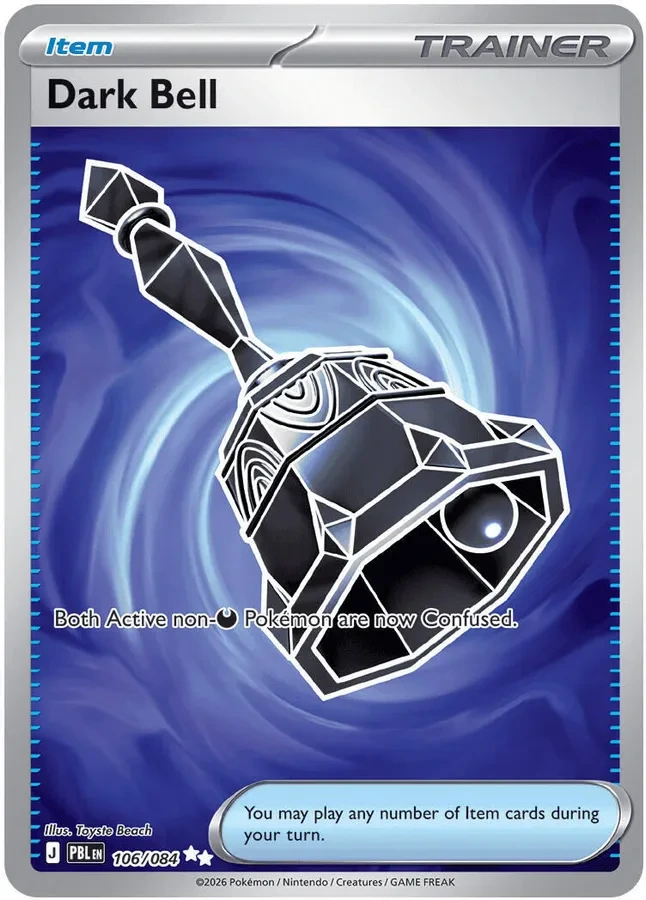 106/084 Dark Bell Ultra Rare Pokemon Card