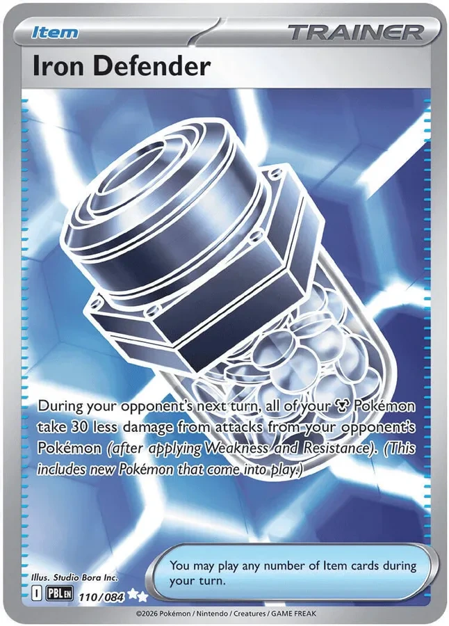 110/084 Iron Defender Ultra Rare Pokemon Card