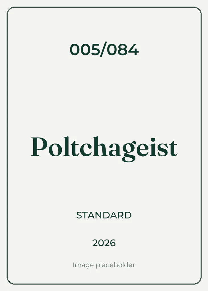 005/084 Poltchageist Common Pokemon Card