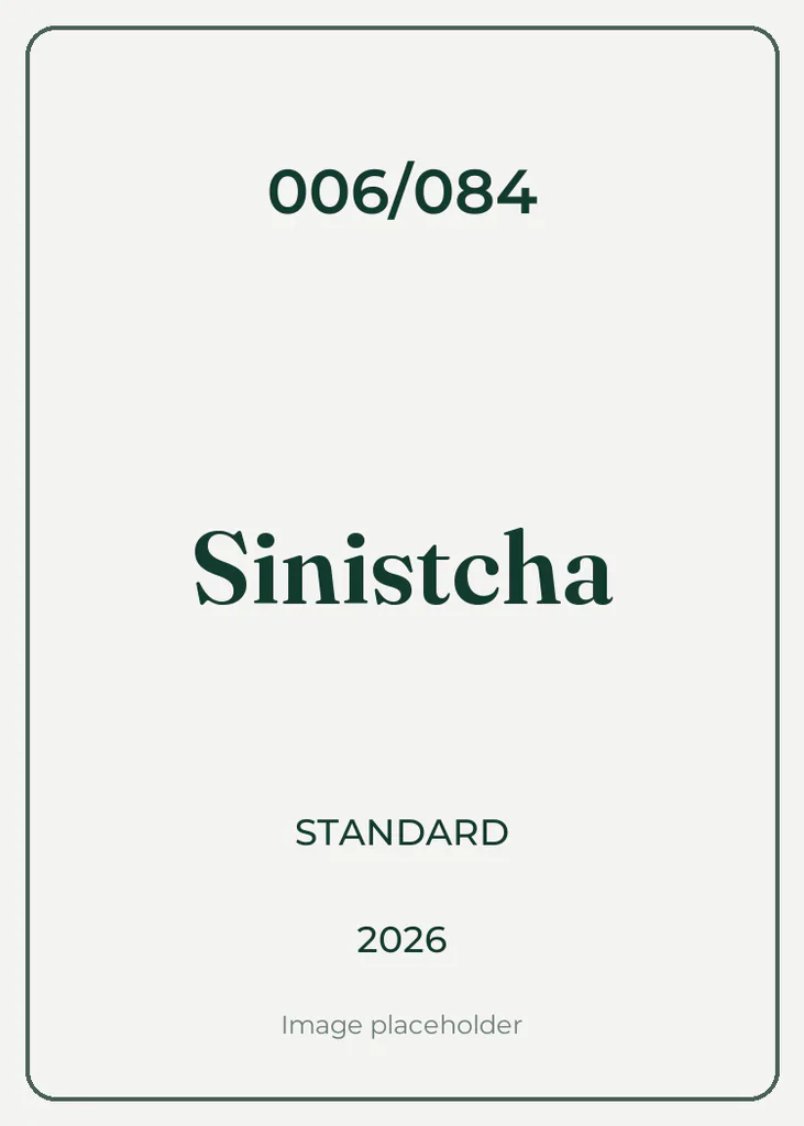006/084 Sinistcha Uncommon Pokemon Card