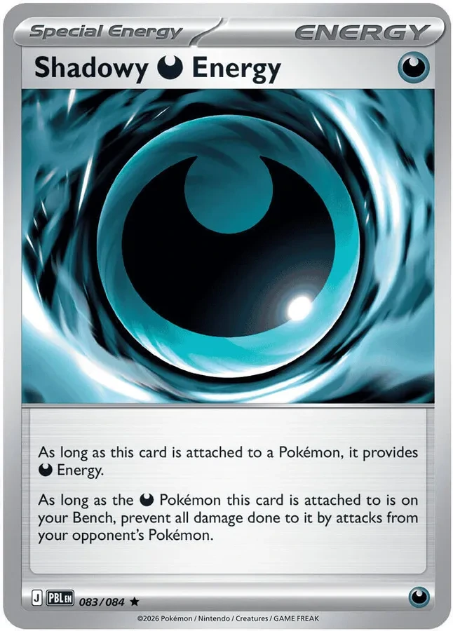 083/084 Shadowy Darkness Energy Rare Pokemon Card