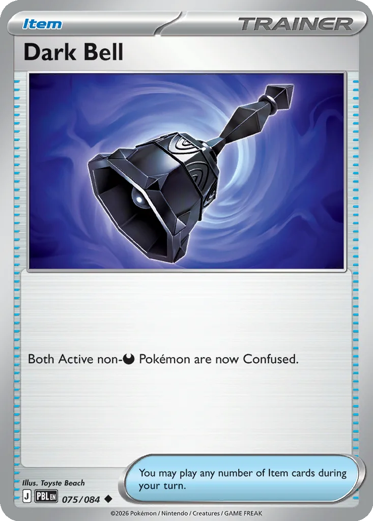 Pitch Black Card List 075/084 Dark Bell Uncommon Pokemon Card