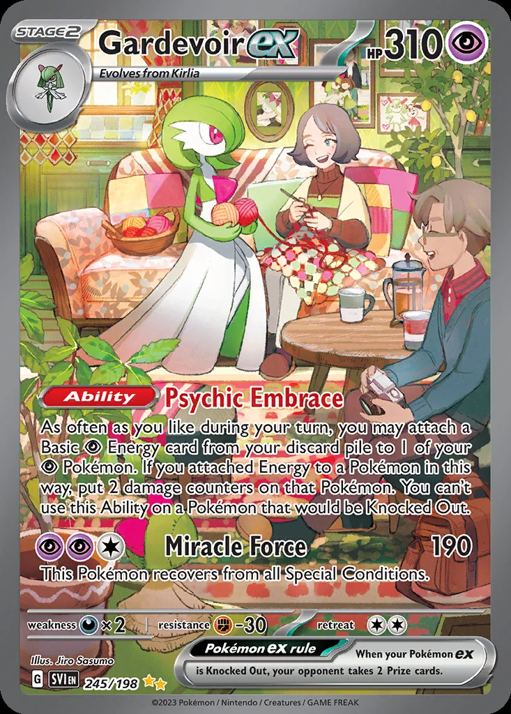 Gardevoir ex 245/198 Special Illustration Rare from Scarlet & Violet