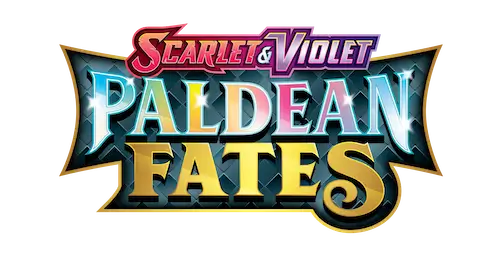 Paldean Fates Pokemon TCG set logo