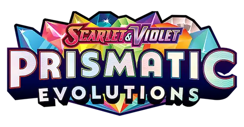 Prismatic Evolutions Pokemon TCG set logo