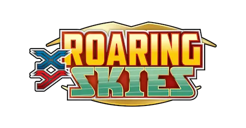 Roaring Skies Pokemon TCG set logo