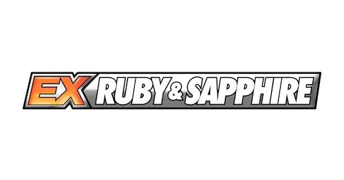 Ruby & Sapphire Pokemon TCG set logo