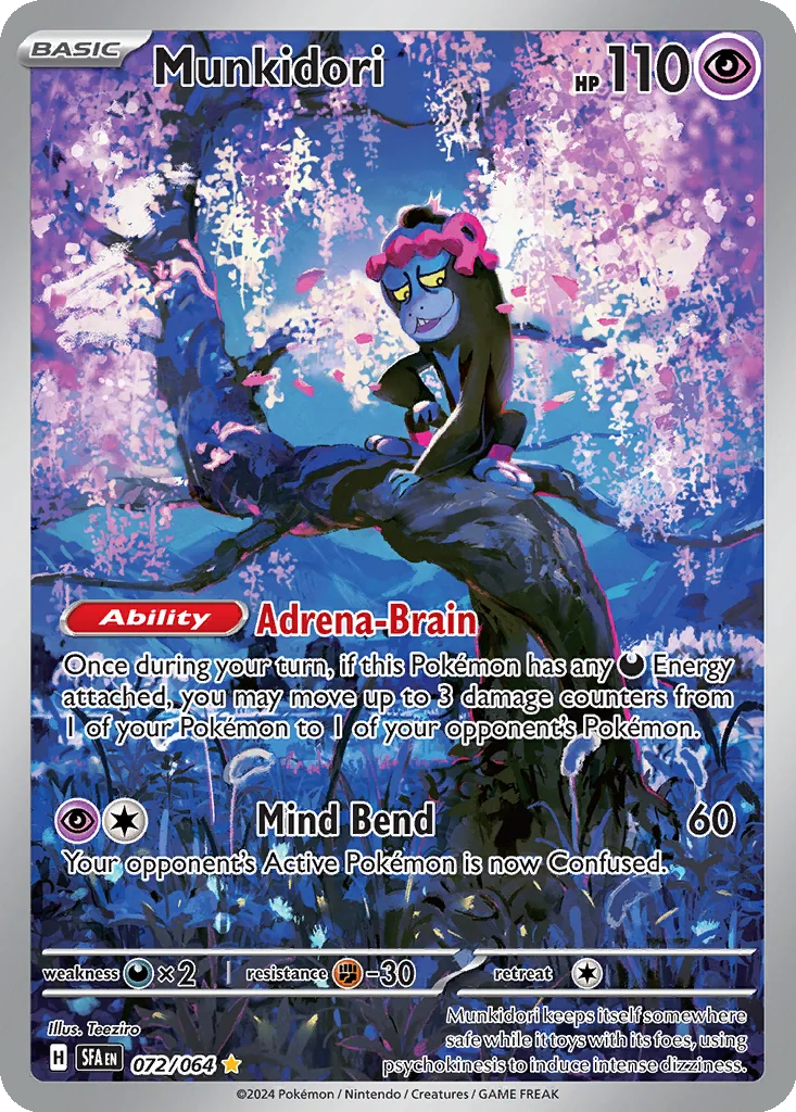 Munkidori Illustration Rare from Shrouded Fable