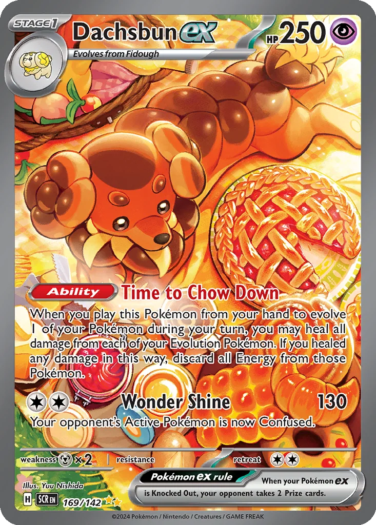 Dachsbun ex 169/142 Special Illustration Rare from Stellar Crown