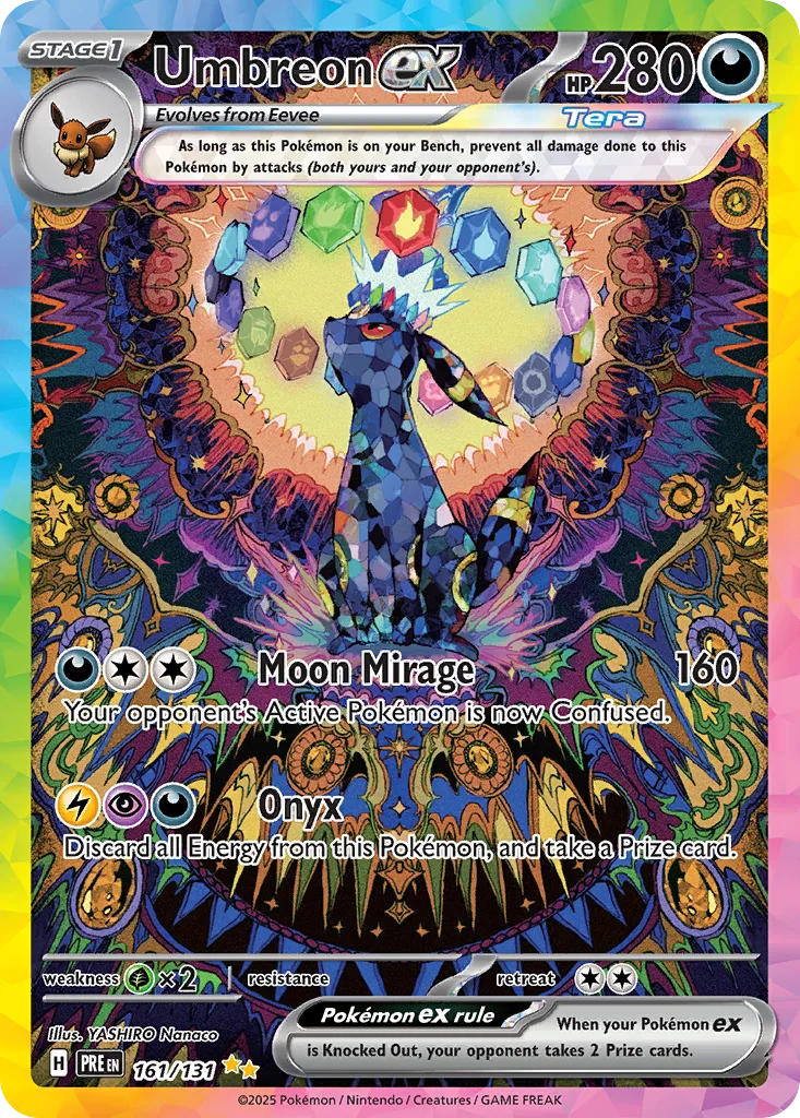 umbreon holo pokemon card Gold Star 012/025 Rare Japanese (Celebrities Classic Collection JP) + TitanCards Toploader Toys & Games adult Color 🌘 Since its first moonlit