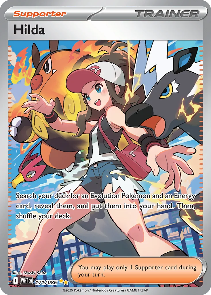 Hilda 171/086 Special Illustration Rare from White Flare